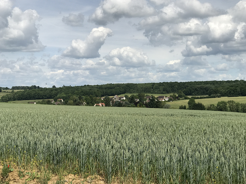 Fields near Epieds, France
